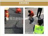 廣東菊蘭自流平修補(bǔ)膠新型材料應(yīng)用于廣州?秀公路路面裂縫修補(bǔ)